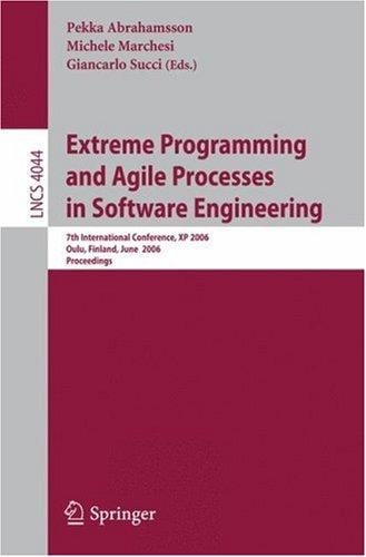 Extreme programming and agile processes in software engineering