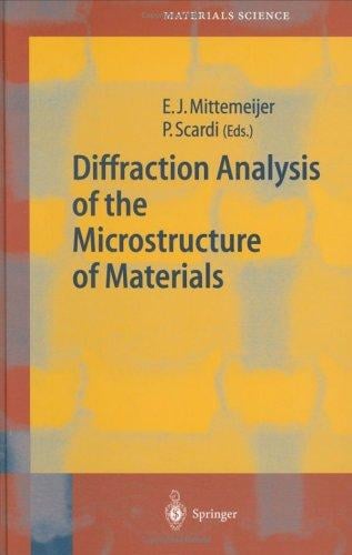 Diffraction analysis of the microstructure of materials