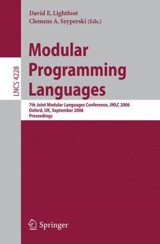 Modular programming languages