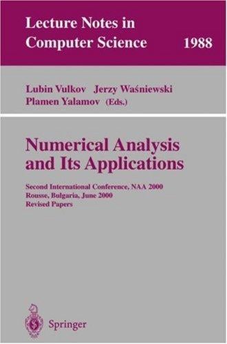 Numerical analysis and its applications