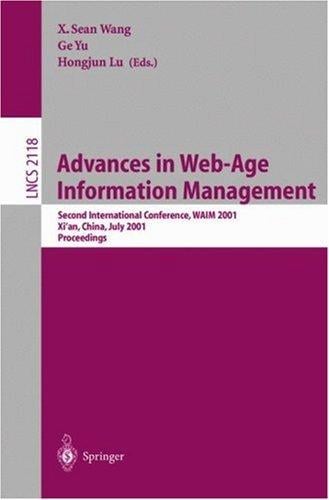 Advances in web-age information management