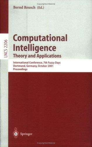 Computational Intelligence. Theory and Applications