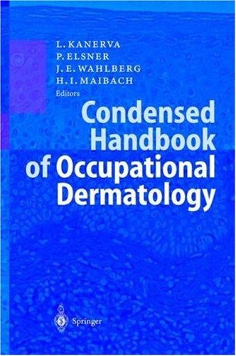 Condensed handbook of occupational dermatology
