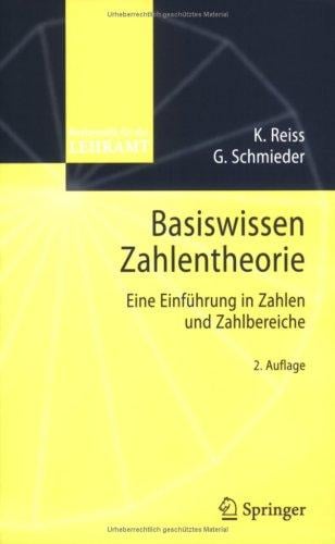 Basiswissen Zahlentheorie