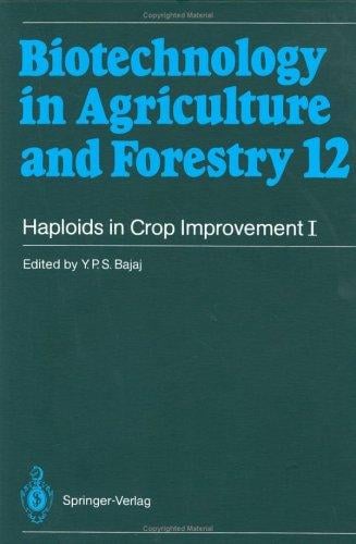 Haploids in crop improvement I
