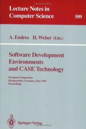 Software development environments and CASE technology