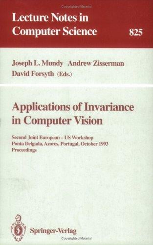 Applications of invariance in computer vision
