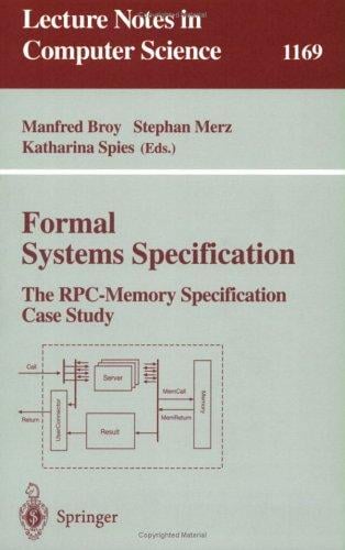 Formal systems specification