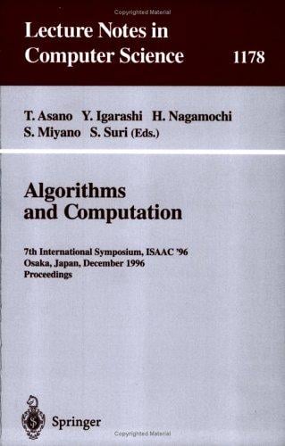 Algorithms and computation