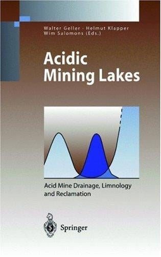 Acidic mining lakes
