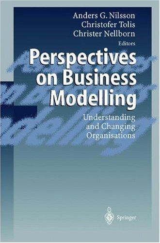 Perspectives on business modelling