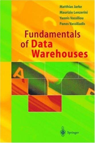 Fundamentals of data warehouses