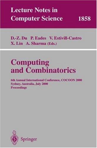Computing and combinatorics