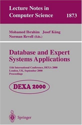 Database and Expert Systems Applications