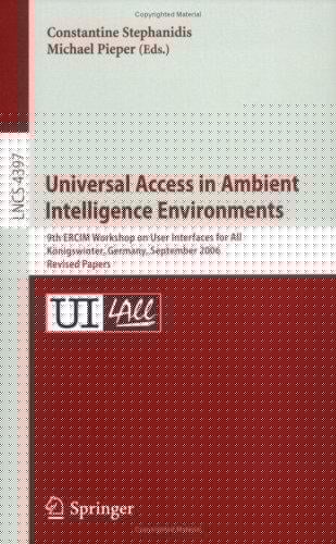 Universal access in ambient intelligence environments