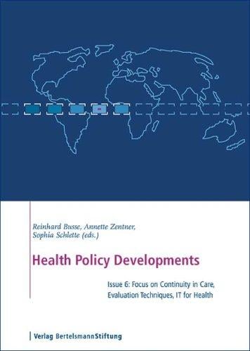 Focus on continuity in care, evaluation techniques, IT for health