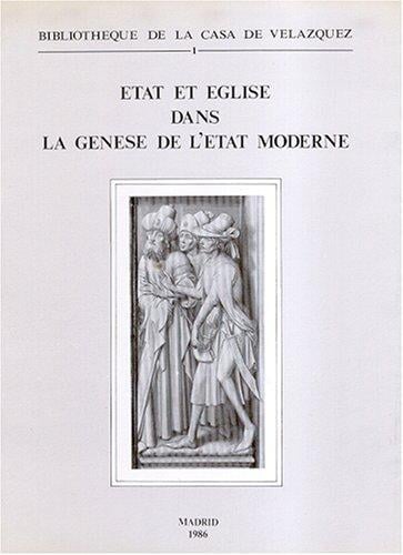 Etat et Eglise dans la genèse de l'Etat moderne