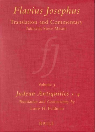 Flavius Josephus, translation and commentary