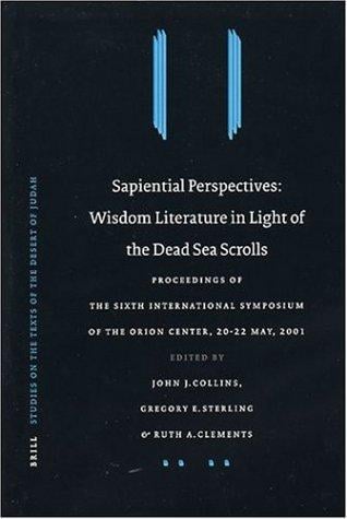 Sapiential perspectives