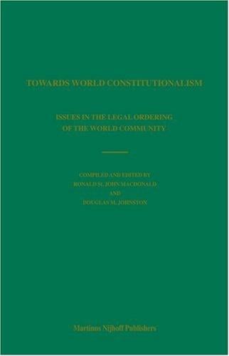 Towards world constitutionalism
