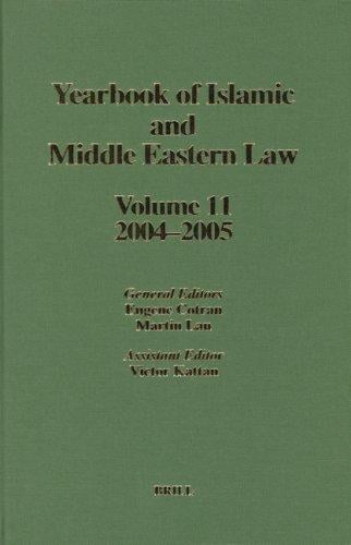 Yearbook of Islamic and Middle Eastern Law