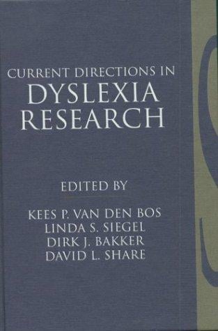 Current directions in dyslexia research