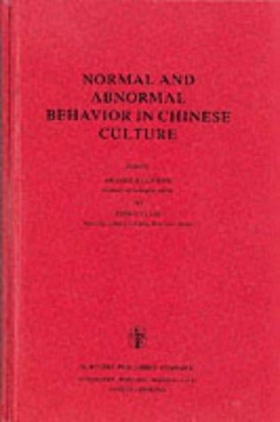 Normal and abnormal behavior in Chinese culture