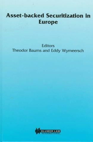 Asset-backed securitization in Europe