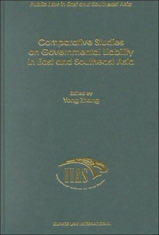 Comparative studies on governmental liability in East and Southeast Asia