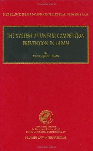 The system of unfair competition prevention in Japan