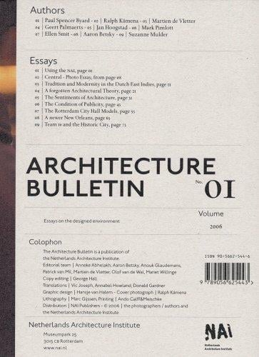 Architecture Bulletin