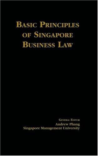 Basic principles of Singapore business law