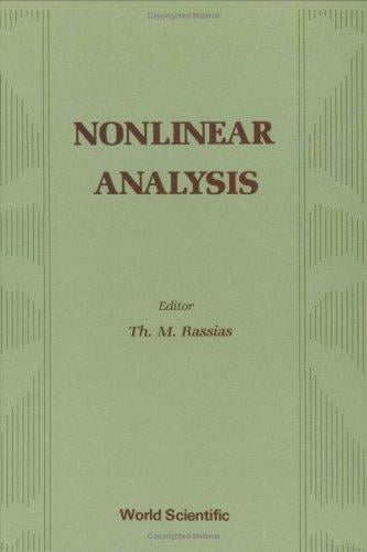 Nonlinear analysis