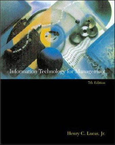 Information Technology for Managers