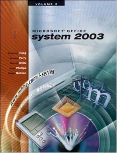 The I-Series Microsoft Office 2003 Volume 2 (I-series)