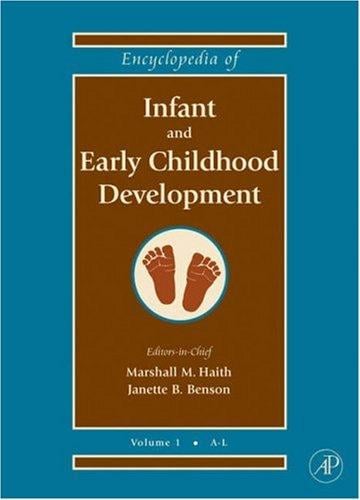 Encyclopedia of infant and early childhood development