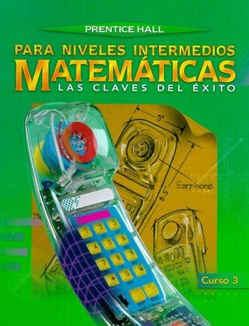 Prentice Hall para niveles intermedios matemáticas