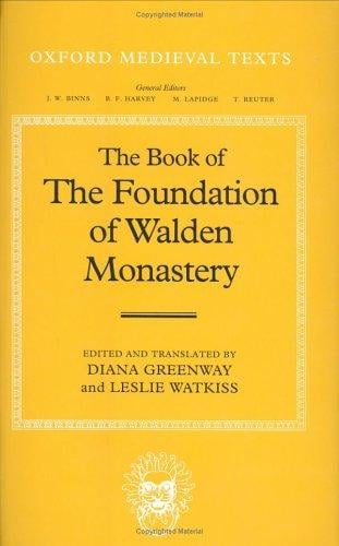 The book of the foundation of Walden Monastery