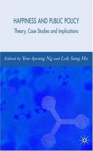 Happiness and public policy