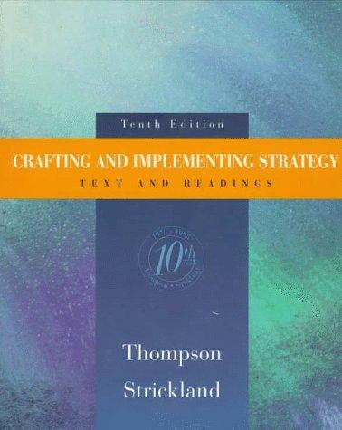Crafting and implementing strategy