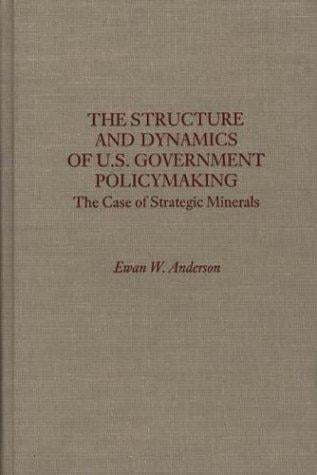 The structure and dynamics of U.S. Government policymaking