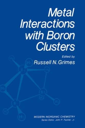 Metal interactions with boron clusters