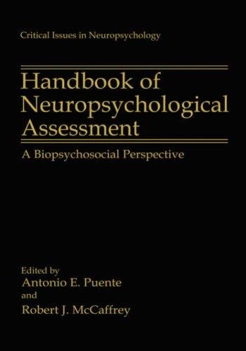 Handbook of neuropsychological assessment