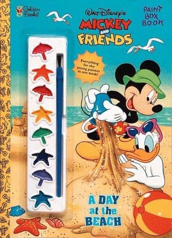 A Day at the Beach with Paint Pots (Mickey & Friends