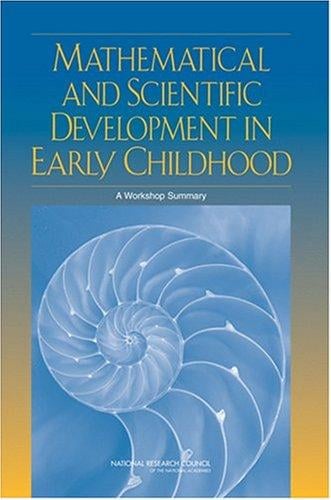 Mathematical and scientific development in early childhood
