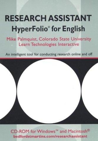 Research Assistant Hyperfolio for English