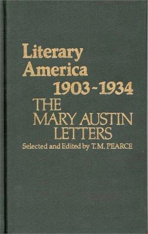 Literary America, 1903-1934