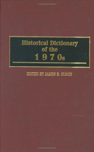 Historical dictionary of the 1970s