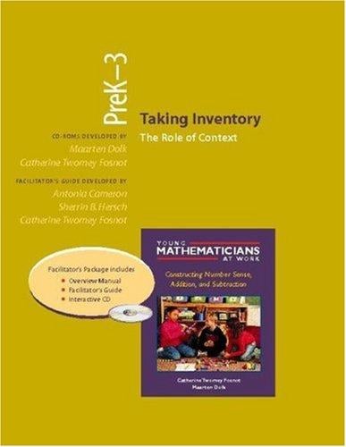 Taking Inventory, PreK-3 (Resource Package): The Role of Context (Young Mathematicians at Work)