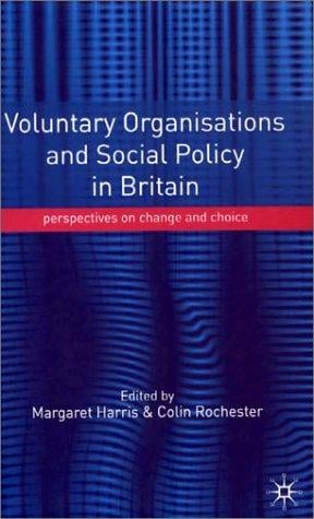 Voluntary organisations and social policy in Britain